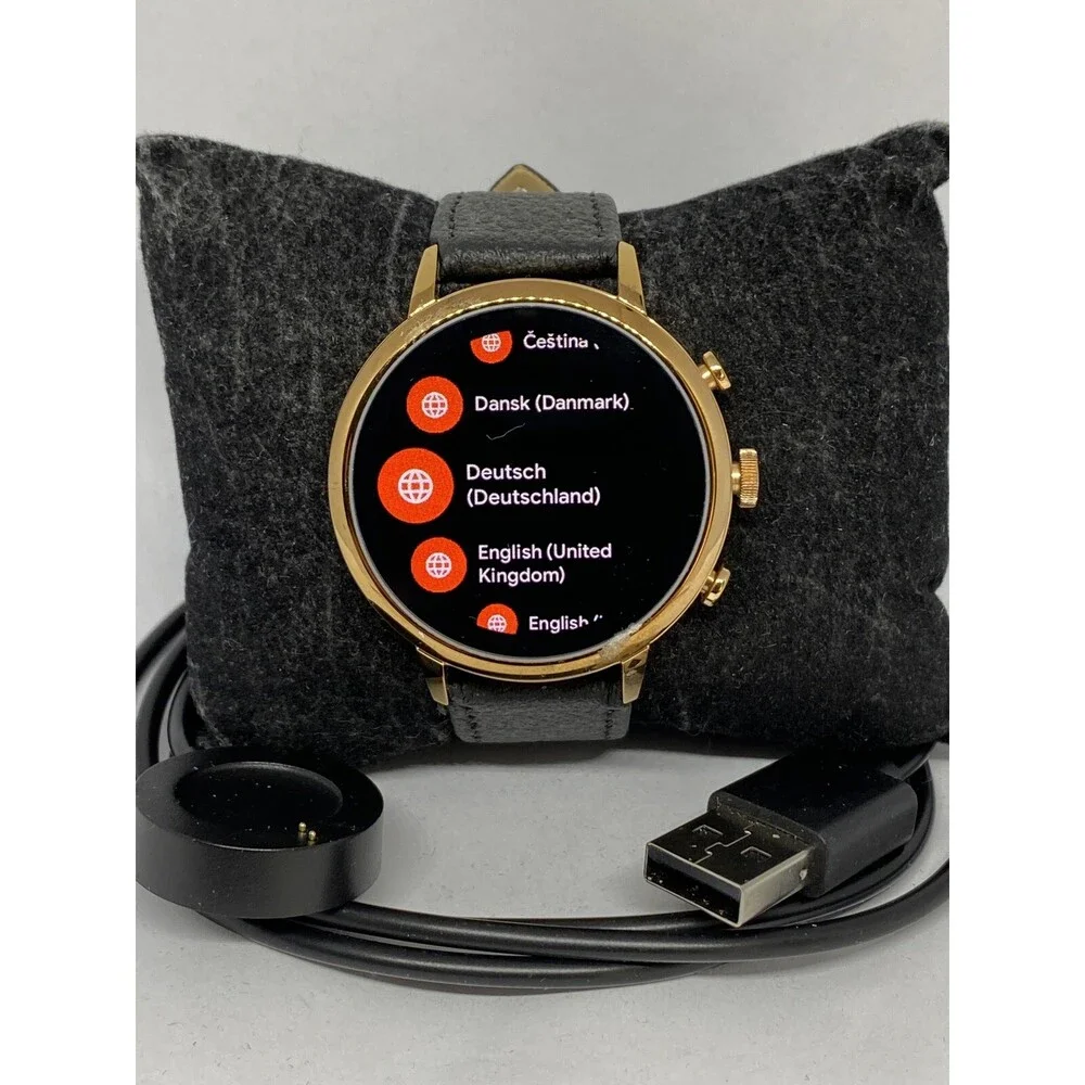 Fossil Gen 4 Authentic Digital Dial Smart Watch Custom Band FTW6018 LT282